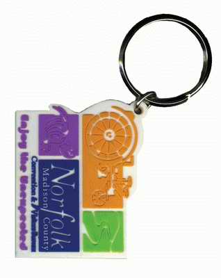 llaveros flexibles de goma personalizados